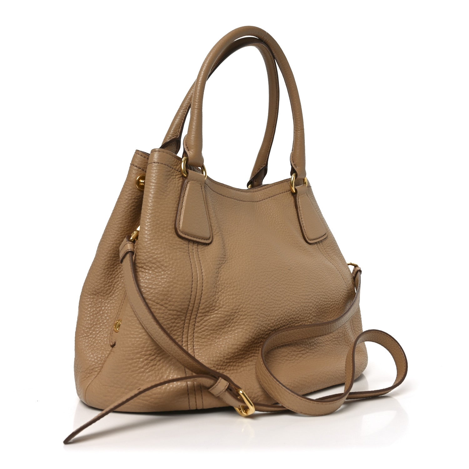 Prada Vitello Daino Tote Sughero