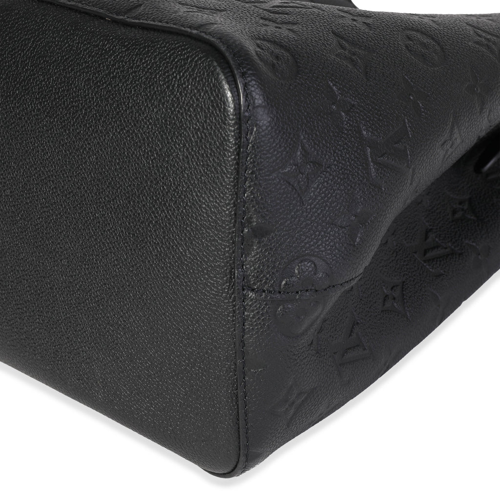 Louis Vuitton Black Monogram Empreinte NéoNoé