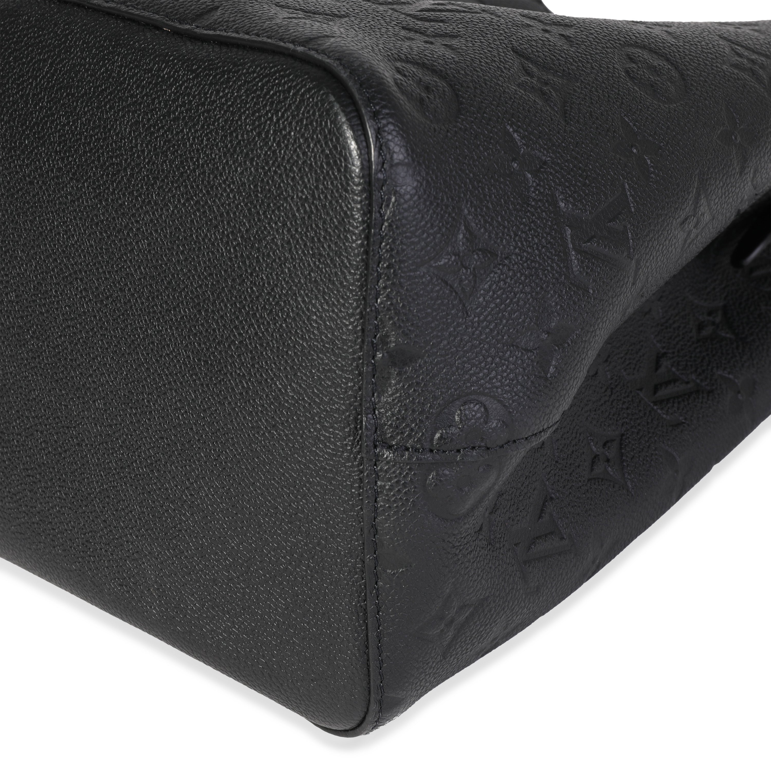 Louis Vuitton Black Monogram Empreinte NéoNoé