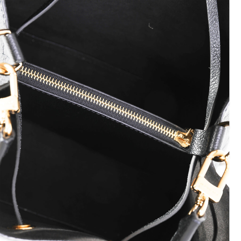 Louis Vuitton Black Monogram Empreinte NéoNoé