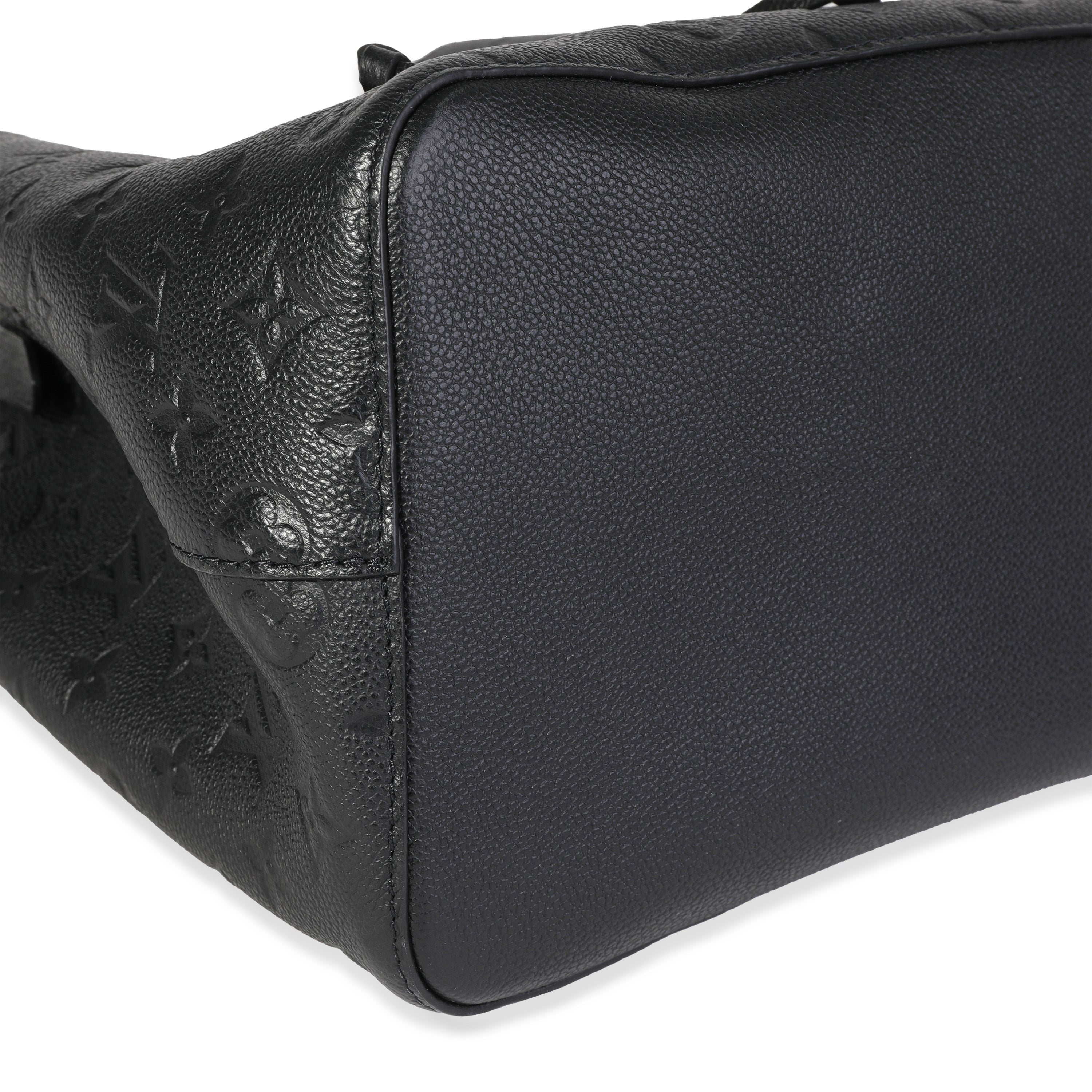Louis Vuitton Black Monogram Empreinte NéoNoé
