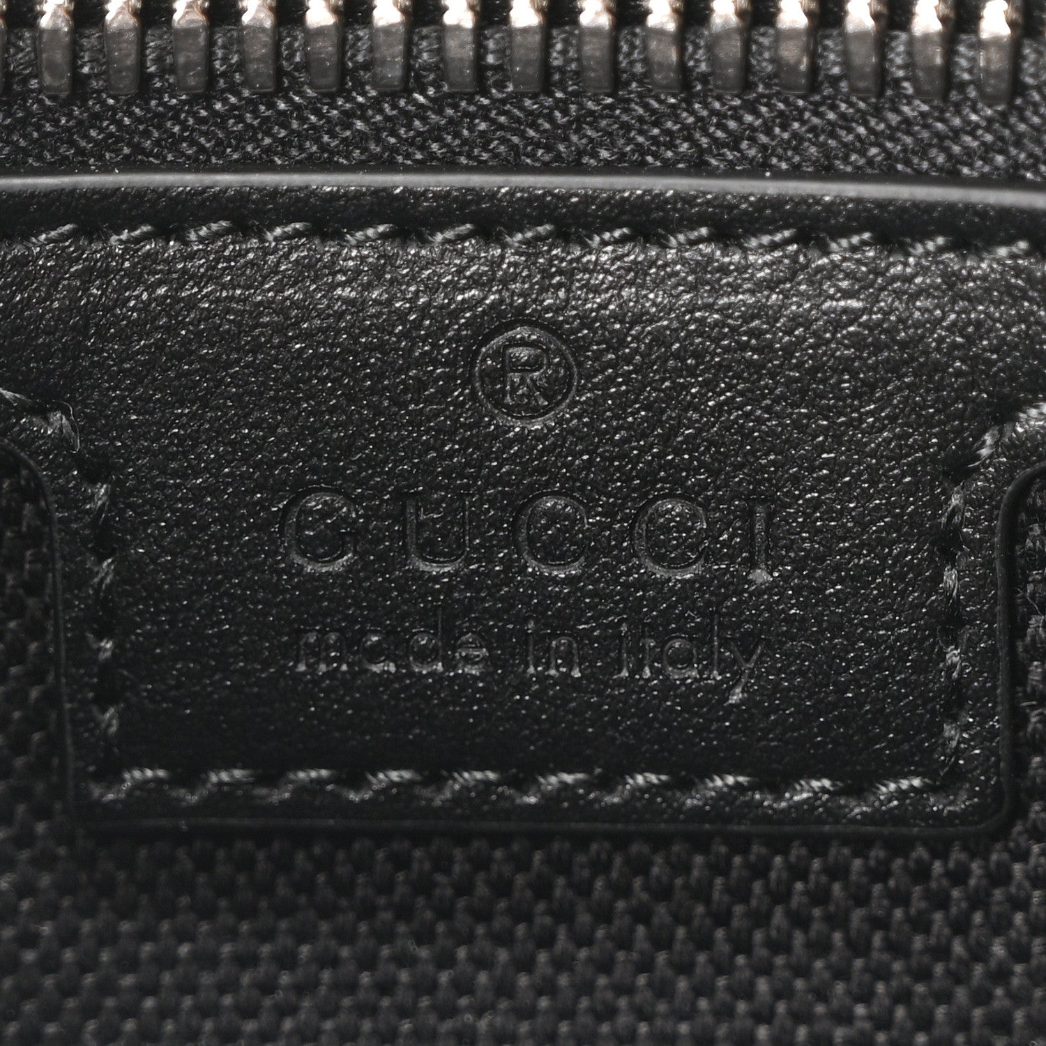 Gucci Soft GG Supreme Monogram Web Belt Bag Black Grey