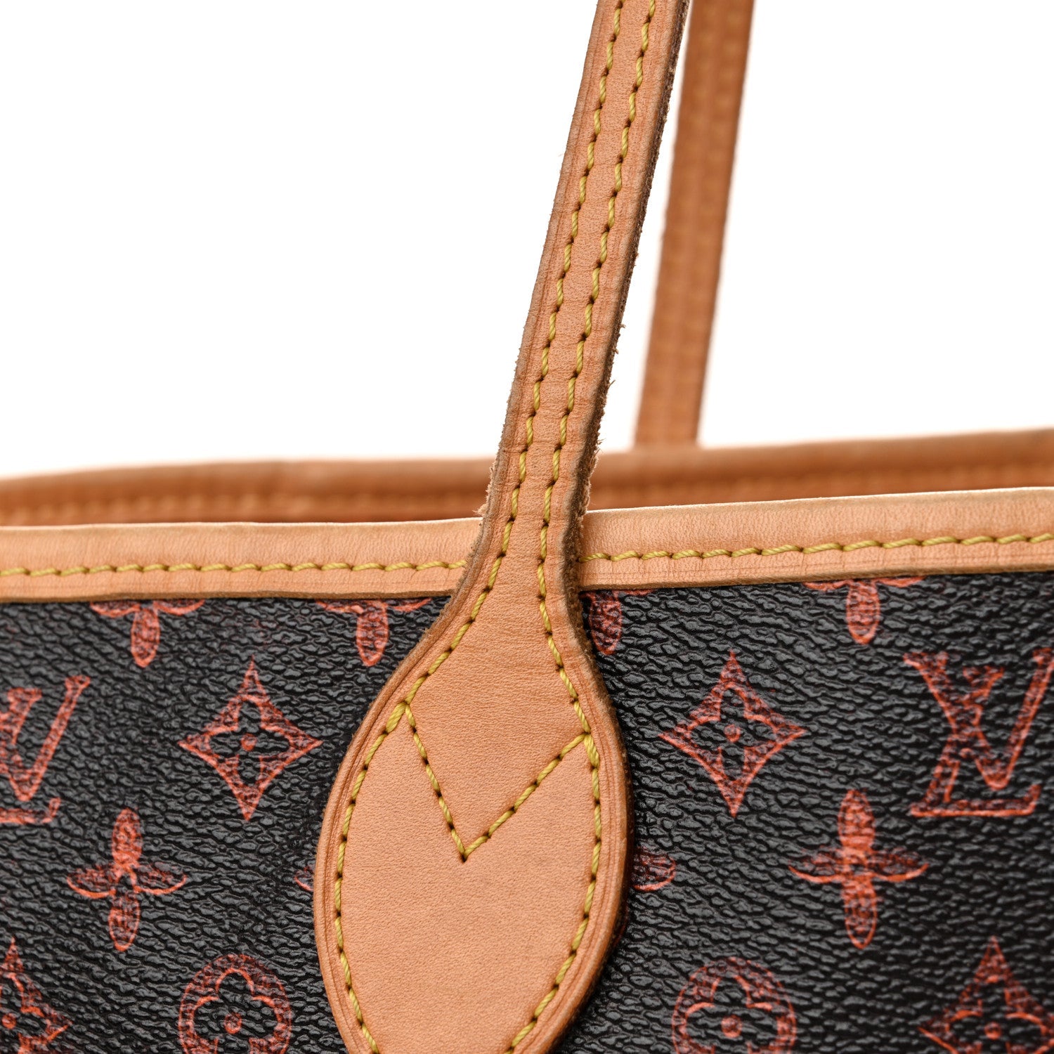 Louis Vuitton Catogram Neverfull MM Marron