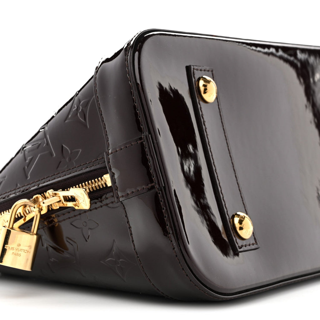 Louis Vuitton Vernis Alma PM Amarante