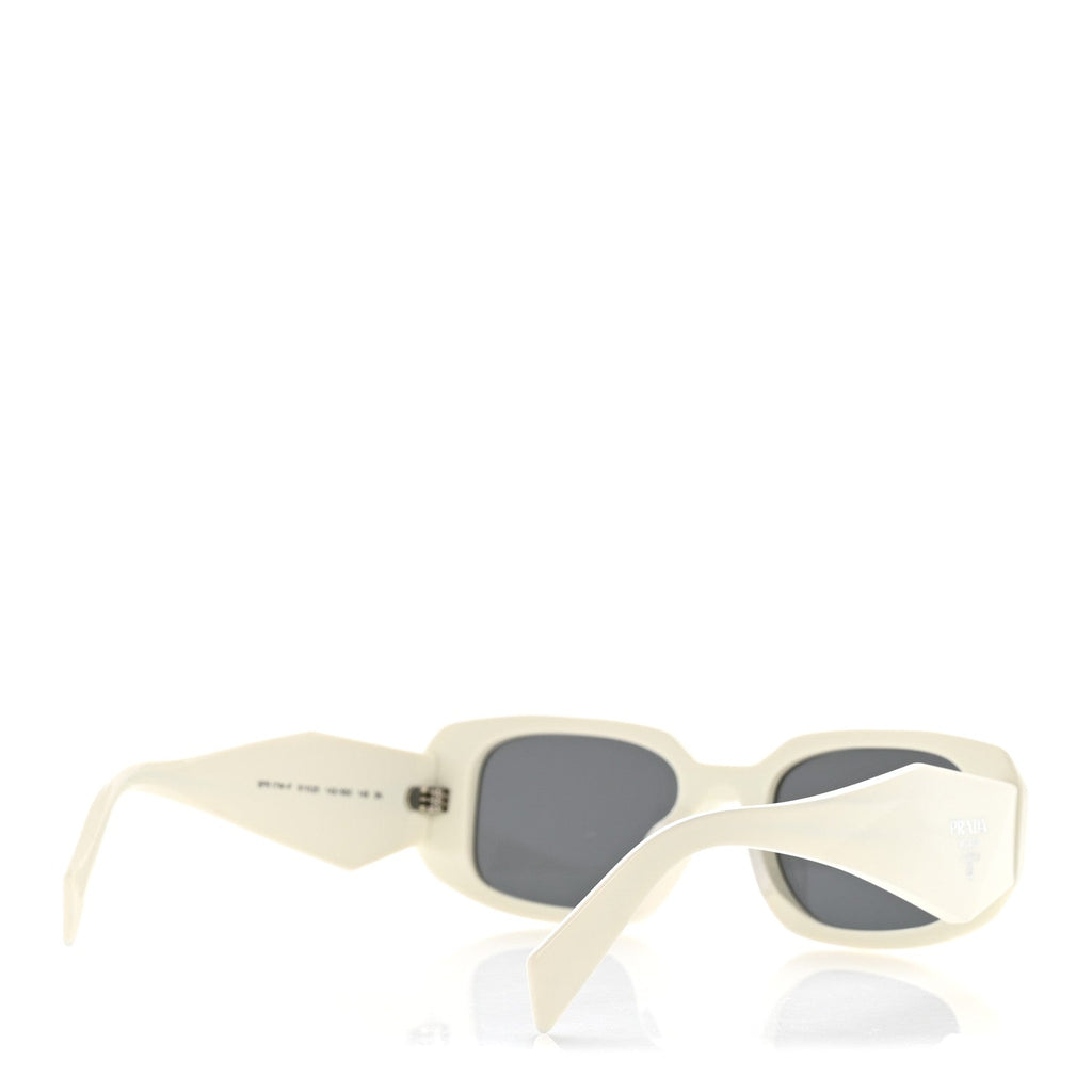 Prada Acetate Symbole Sunglasses SPR 17W White