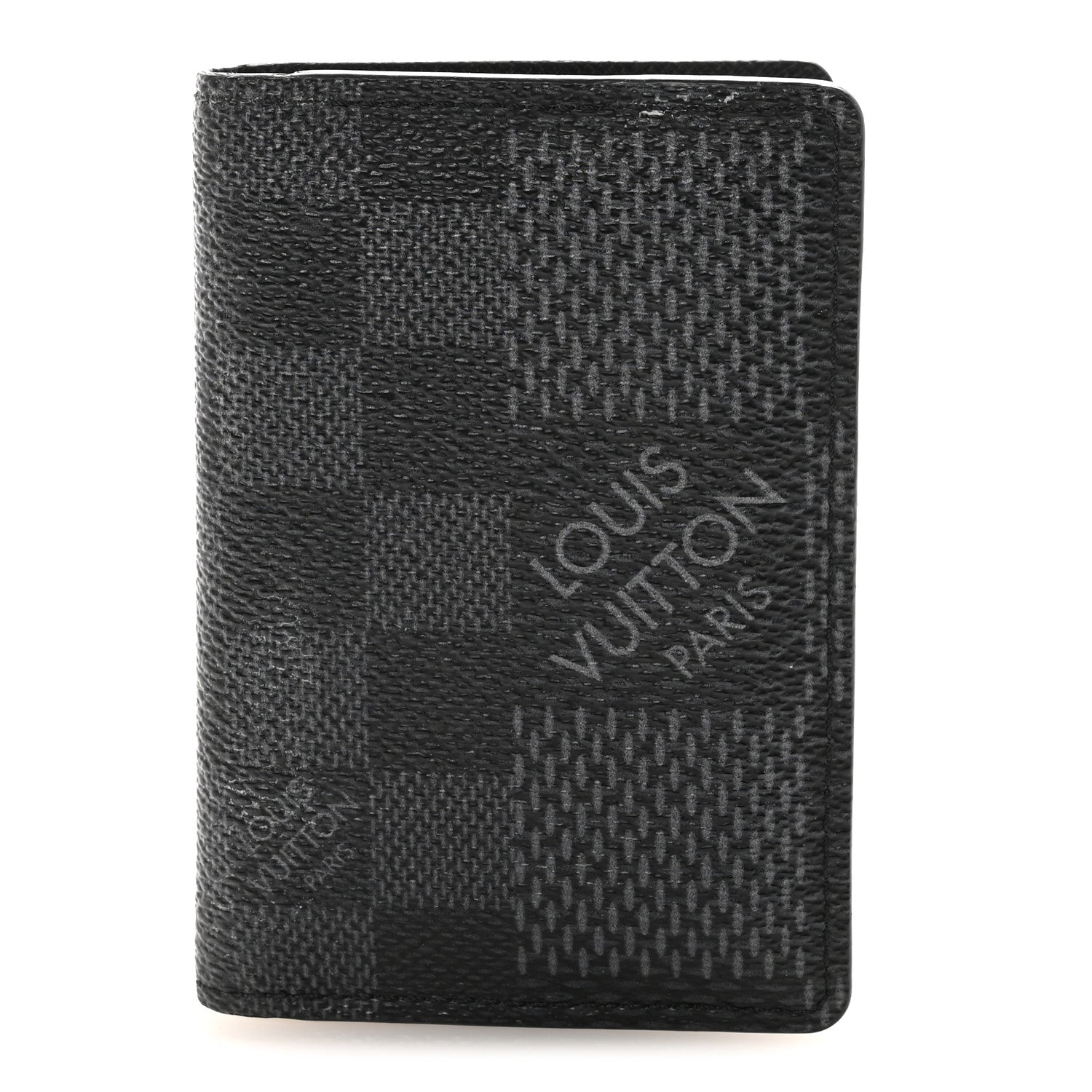 Louis Vuitton Damier Graphite 3D Pocket Organizer Black Grey
