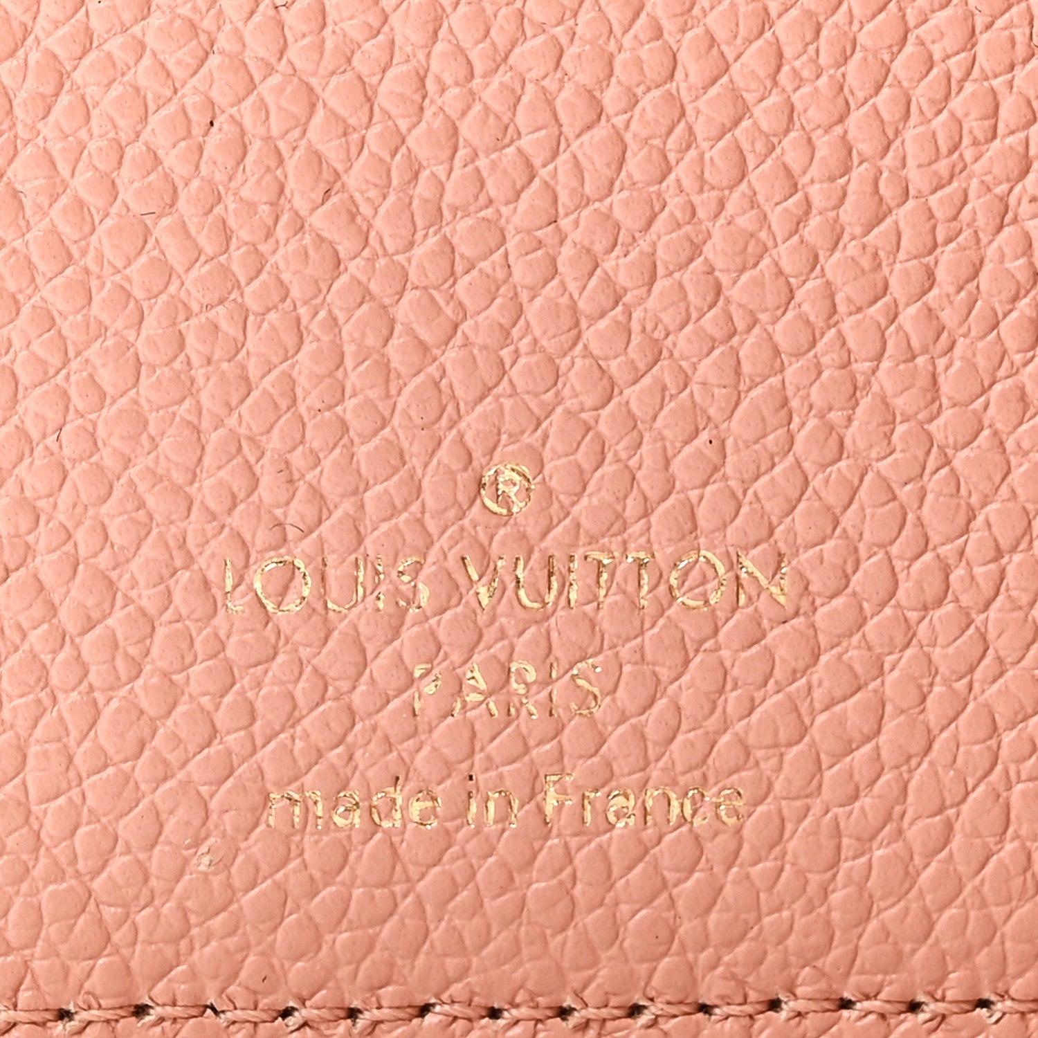 Louis Vuitton Empreinte Monogram Giant Clea Wallet Rose Trianon Creme