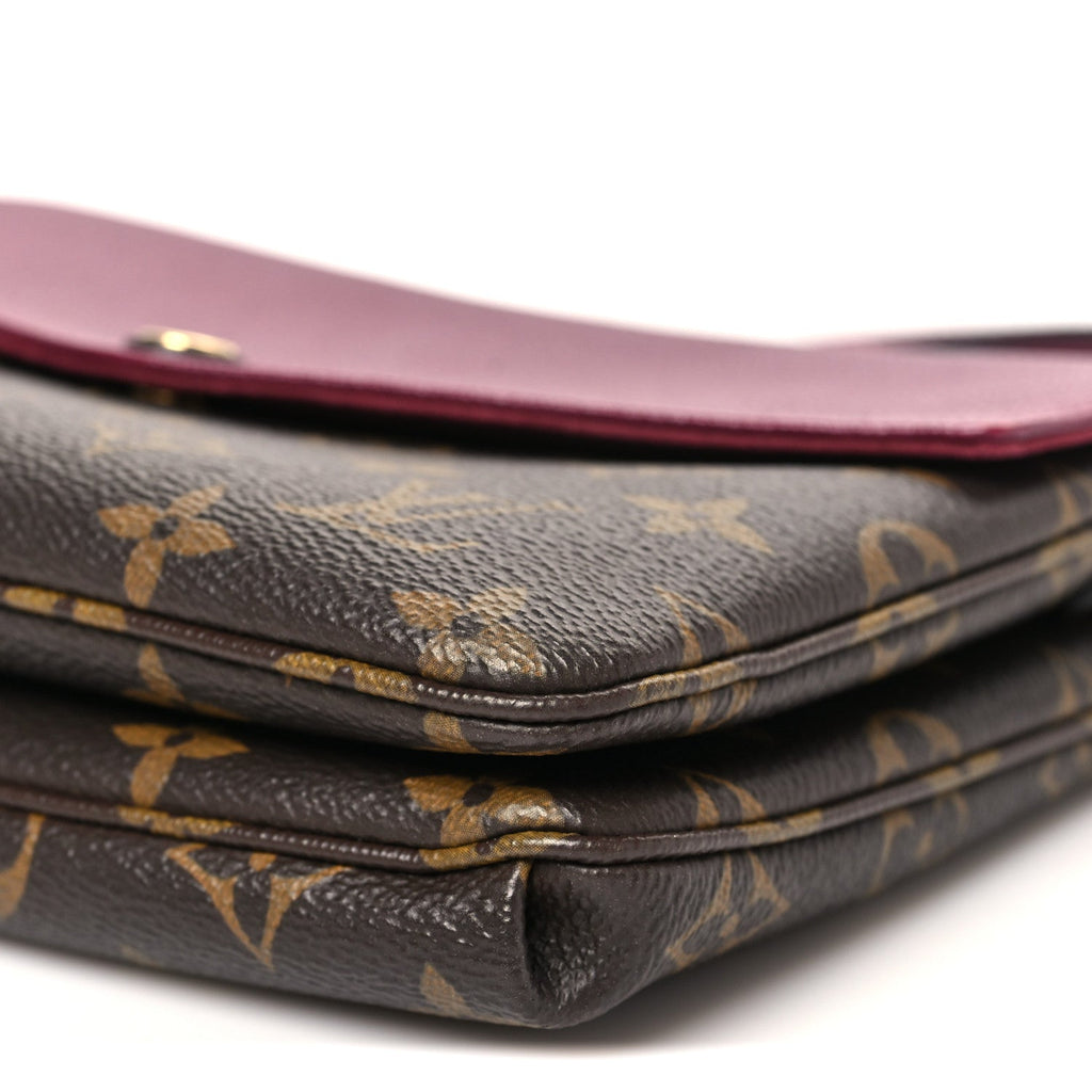 Louis Vuitton Monogram Twice Pochette Aurore