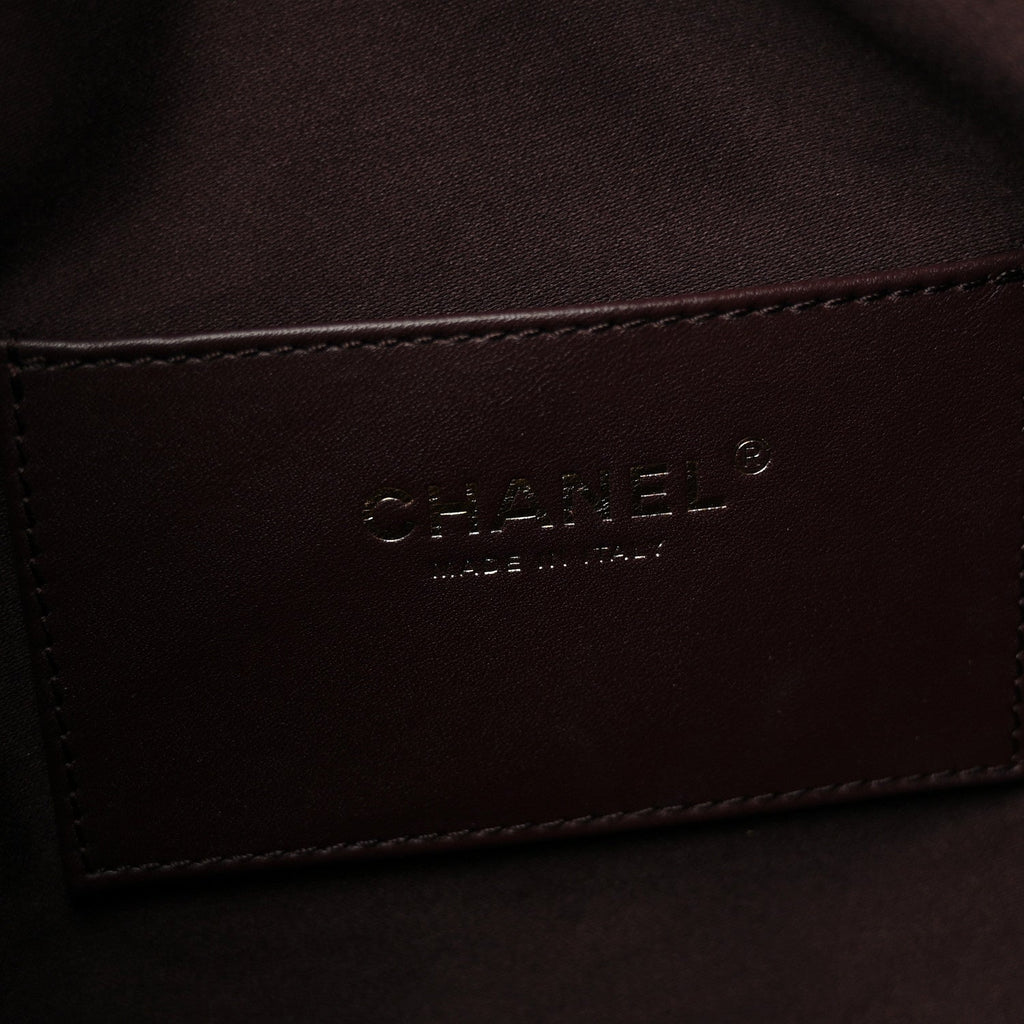 Chanel Caviar Quilted Medium Chanel 25 Handbag Dark Brown