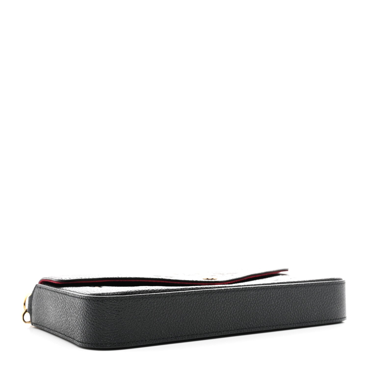 Louis Vuitton Empreinte Monogram Giant Felicie Pochette Black Beige