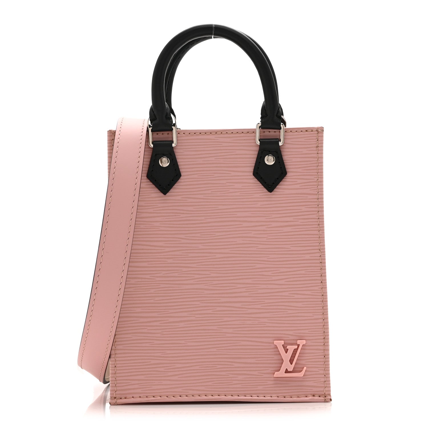 Louis Vuitton Epi Petit Sac Plat Rose Ballerine