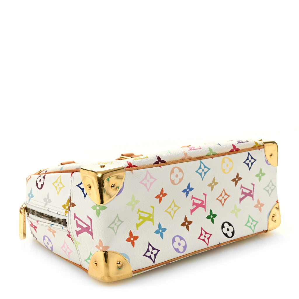Louis Vuitton Monogram Multicolor Trouville White