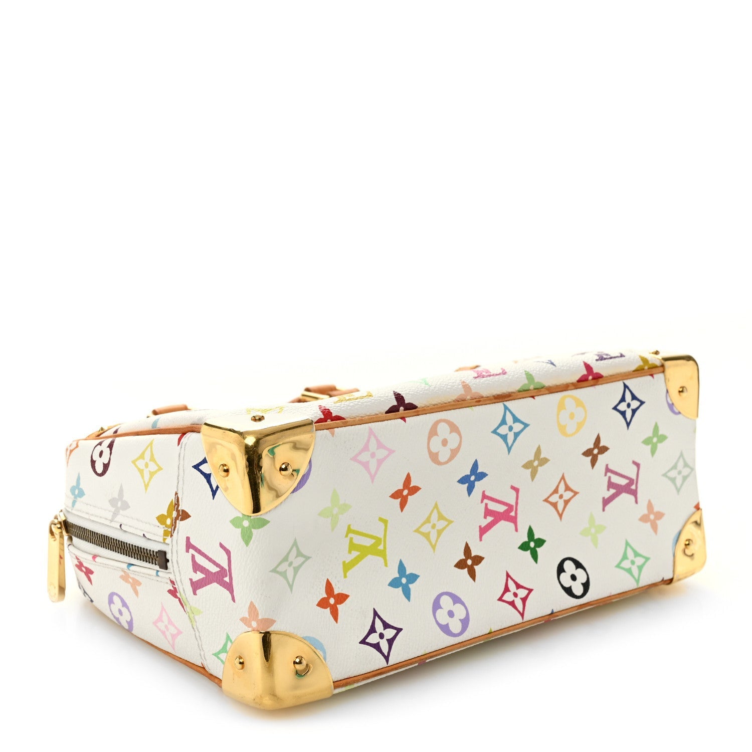 Louis Vuitton Monogram Multicolor Trouville White