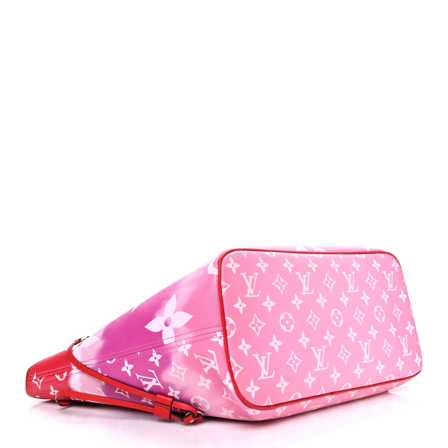 Louis Vuitton Monogram Escale Neverfull MM Rouge