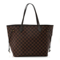 Louis Vuitton Damier Ebene Neo Neverfull MM Rose Ballerine