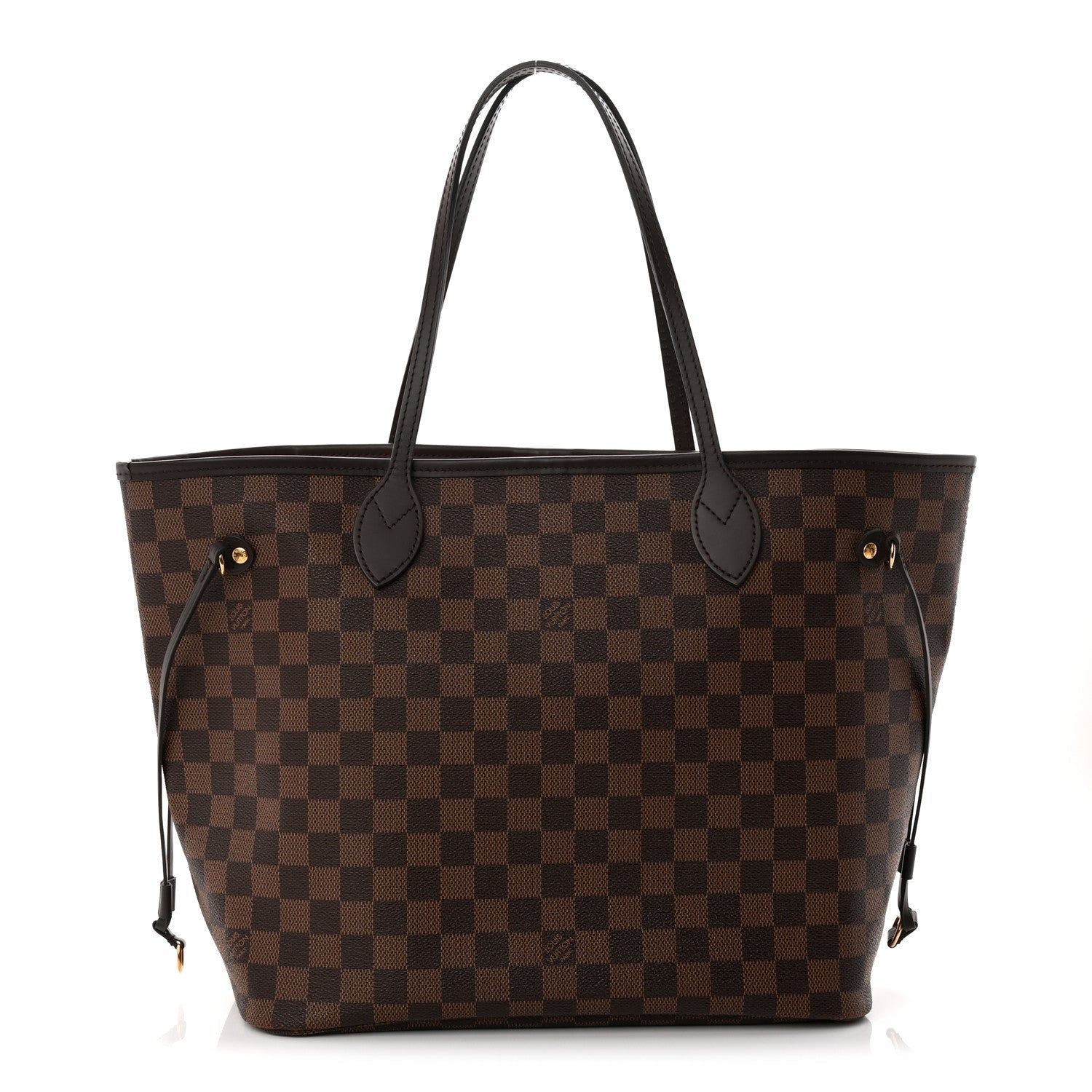 Louis Vuitton Damier Ebene Neo Neverfull MM Rose Ballerine