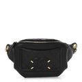 Chanel Caviar Quilted Filigree Waist Bag Black