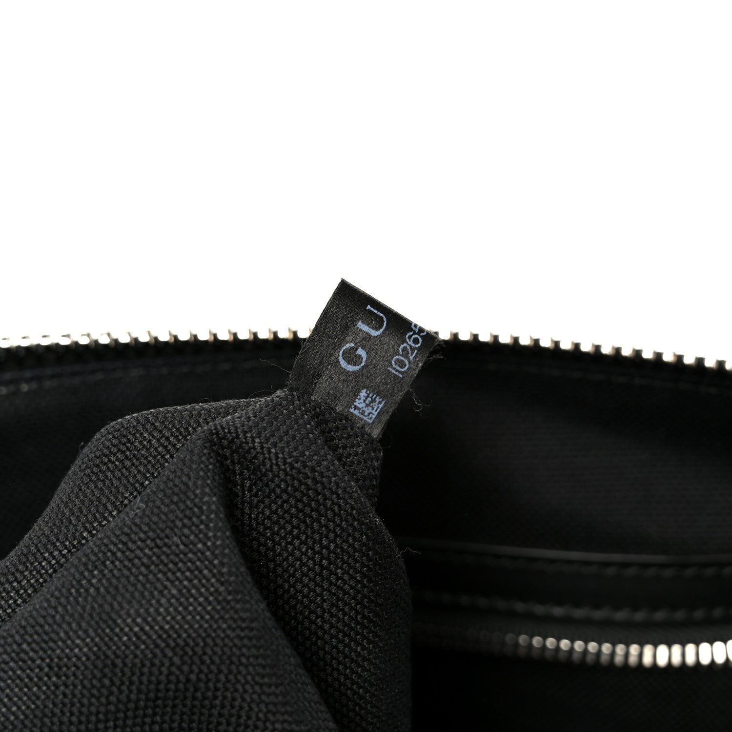 Gucci Soft GG Supreme Monogram Appia Calfskin Web East West Messenger Bag Black Grey