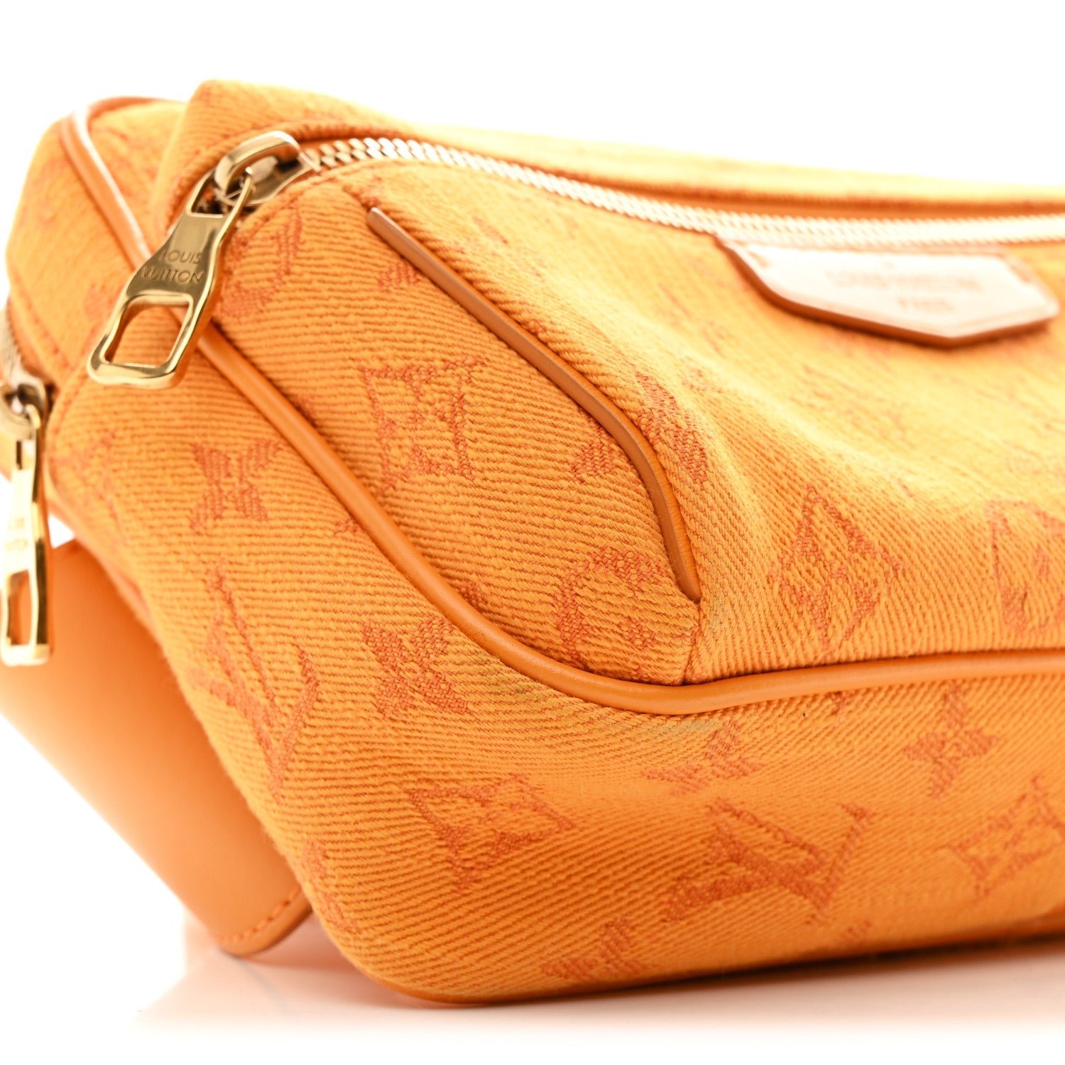 Louis Vuitton Denim Monogram Outdoor Bumbag Ocre