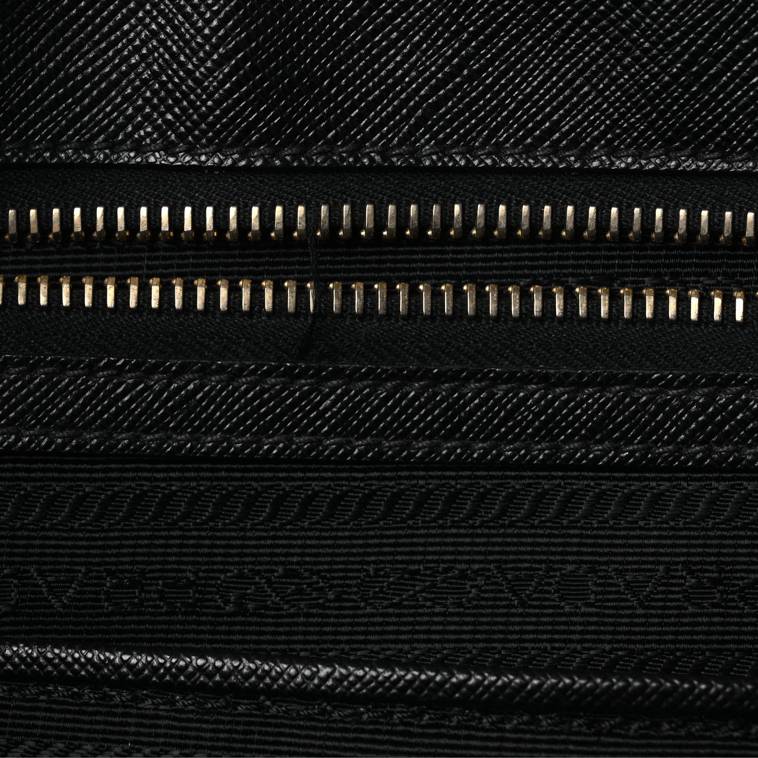 Prada Saffiano Large Galleria Double Zip Tote Black
