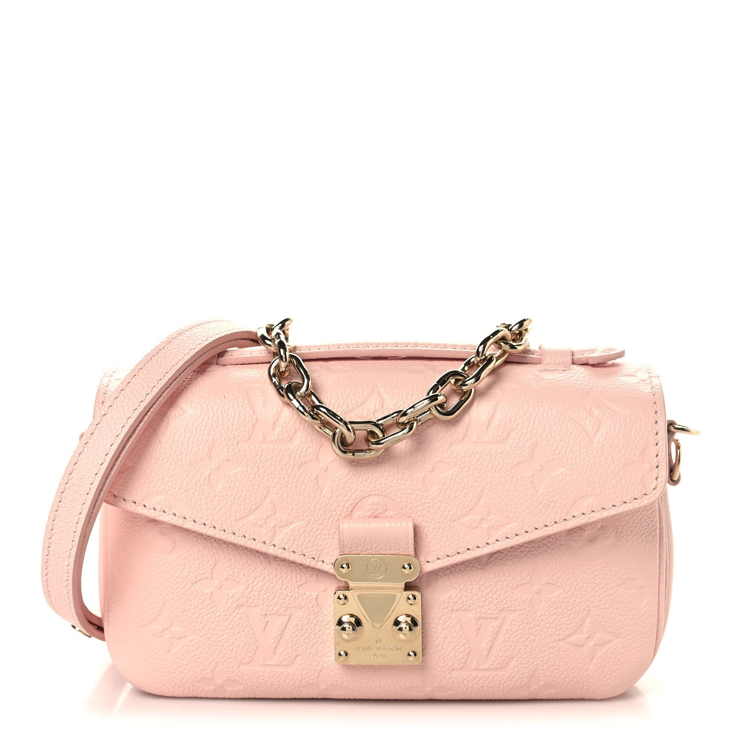 Louis Vuitton Empreinte Pochette Metis East West Pink Opale