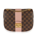Louis Vuitton Damier Ebene & Magnolia Cuir Taurillon Wight Shoulder Bag