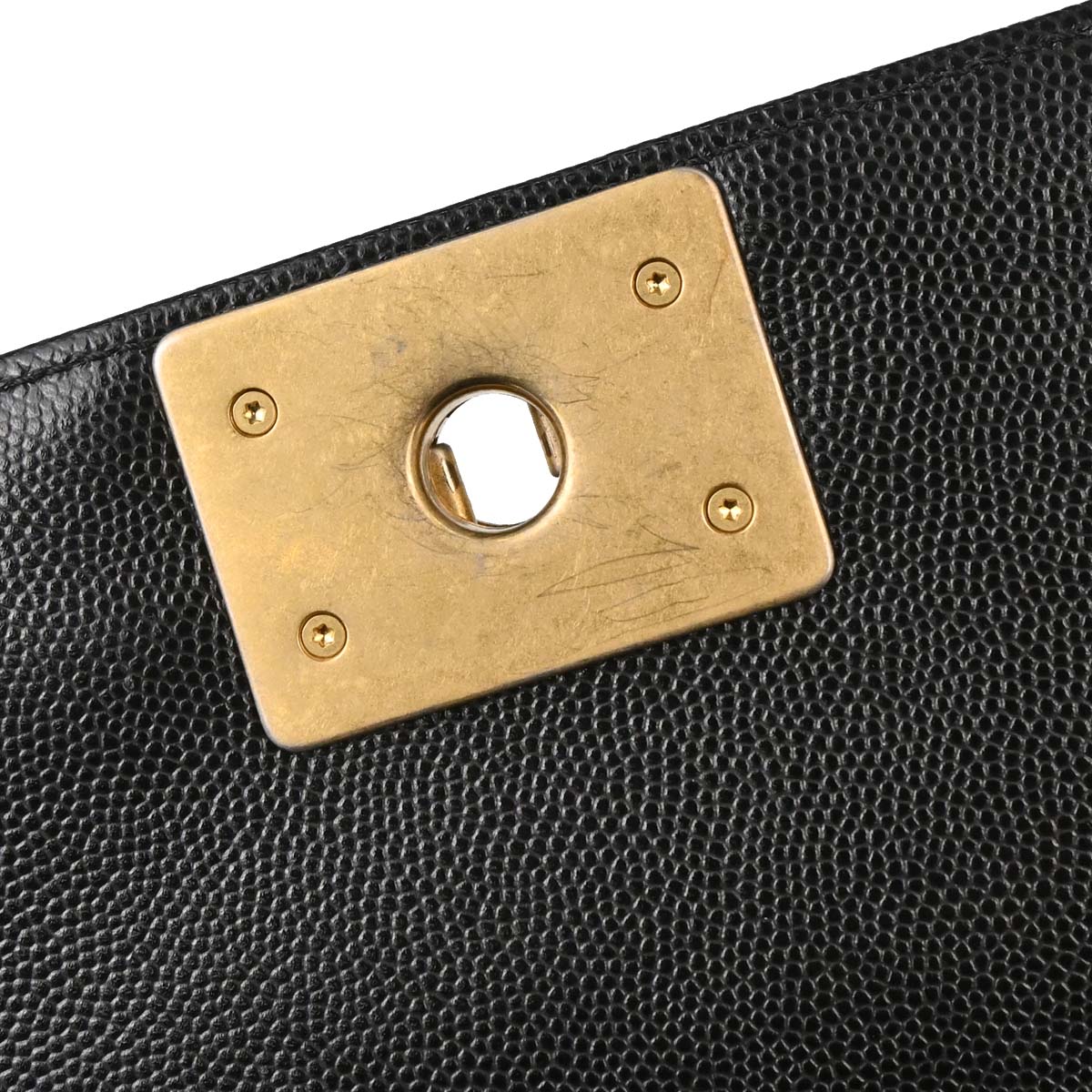 Boy Chanel 2019 Black Caviar Skin Small Chain Shoulder Bag