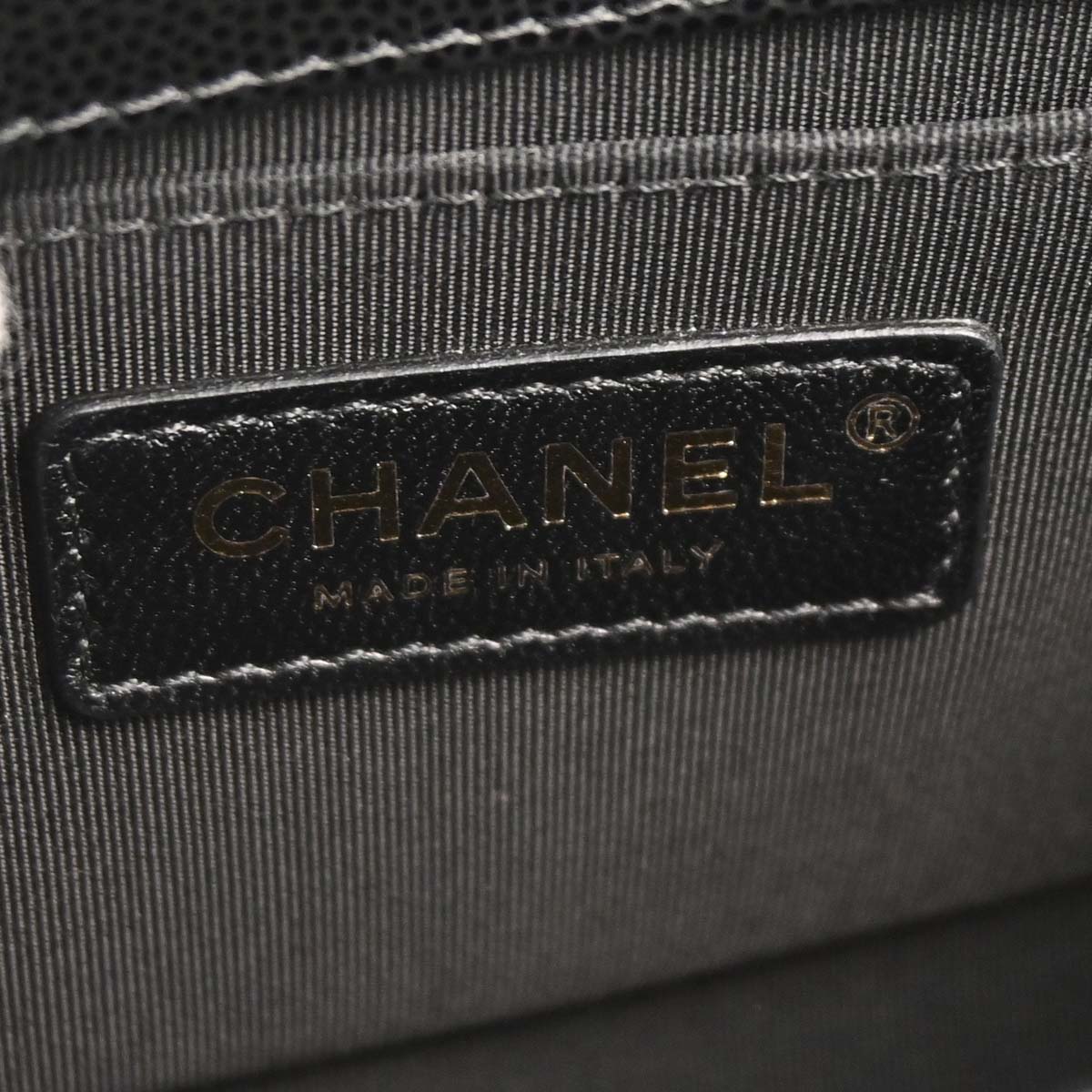 Boy Chanel 2019 Black Caviar Skin Small Chain Shoulder Bag