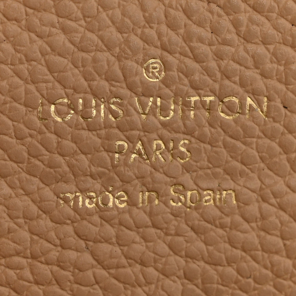 Louis Vuitton Empreinte Emilie Wallet Black Dune