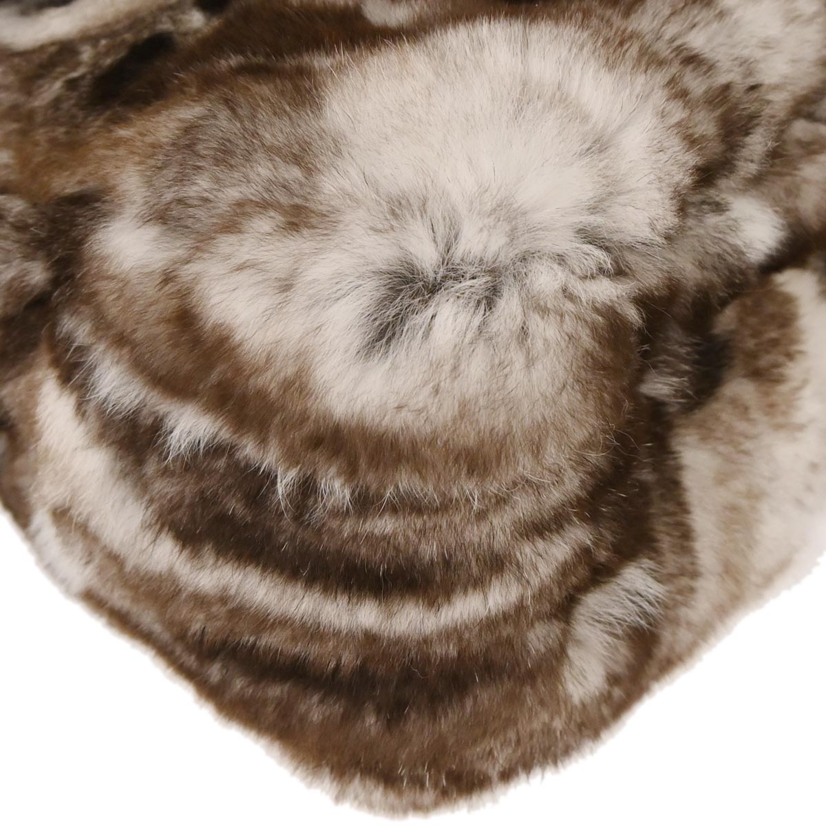 Chanel * 2017 Brown Orylag Fur 2.55 Classic Double Flap Shoulder Bag