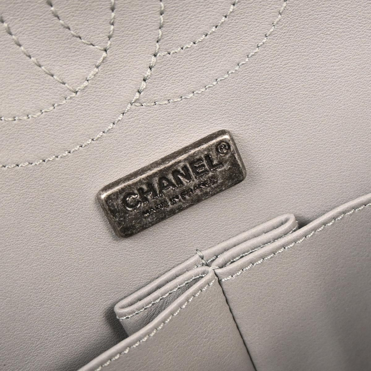 Chanel * 2017 Brown Orylag Fur 2.55 Classic Double Flap Shoulder Bag