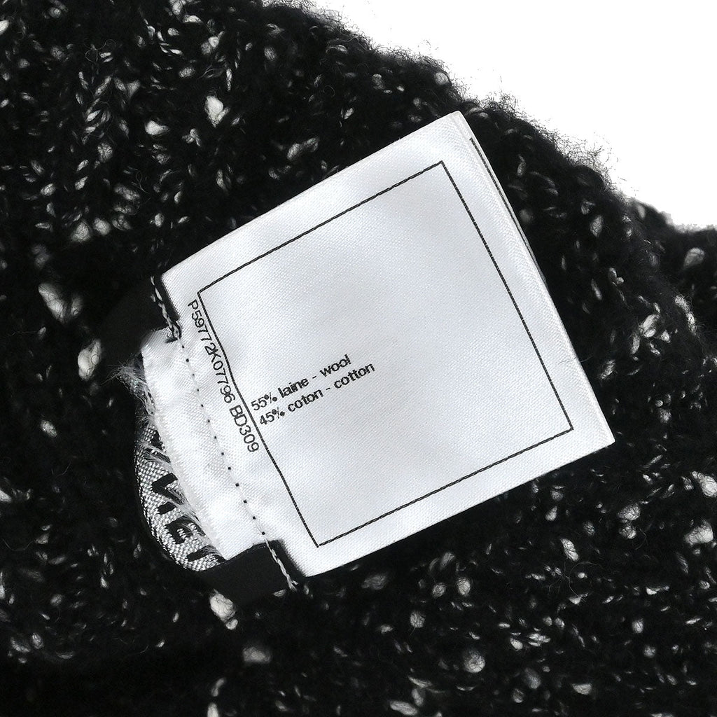 Chanel Black Hat #M Small Good
