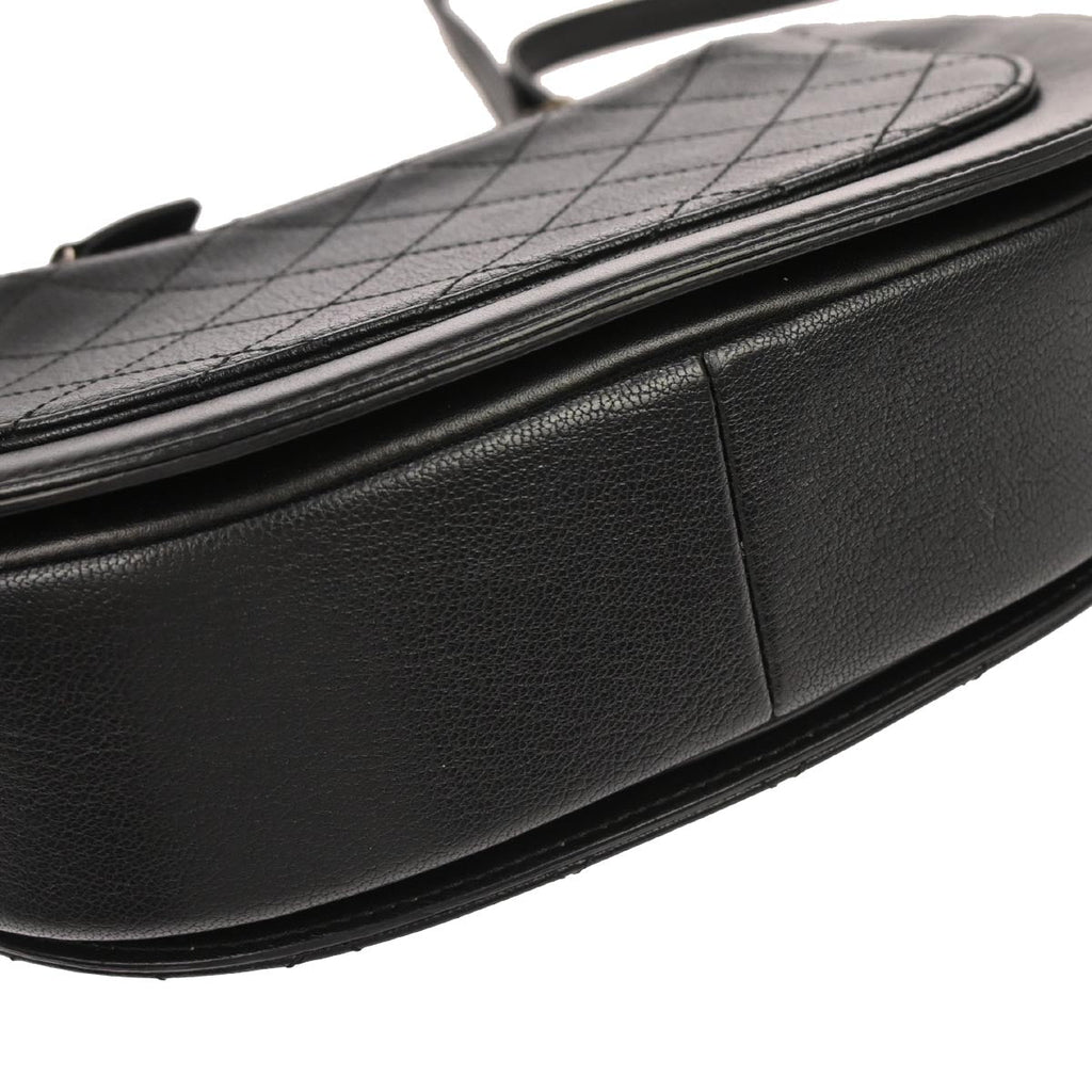 Chanel 2017-2018 Black Calfskin Coco Curve 2way Shoulder Handbag