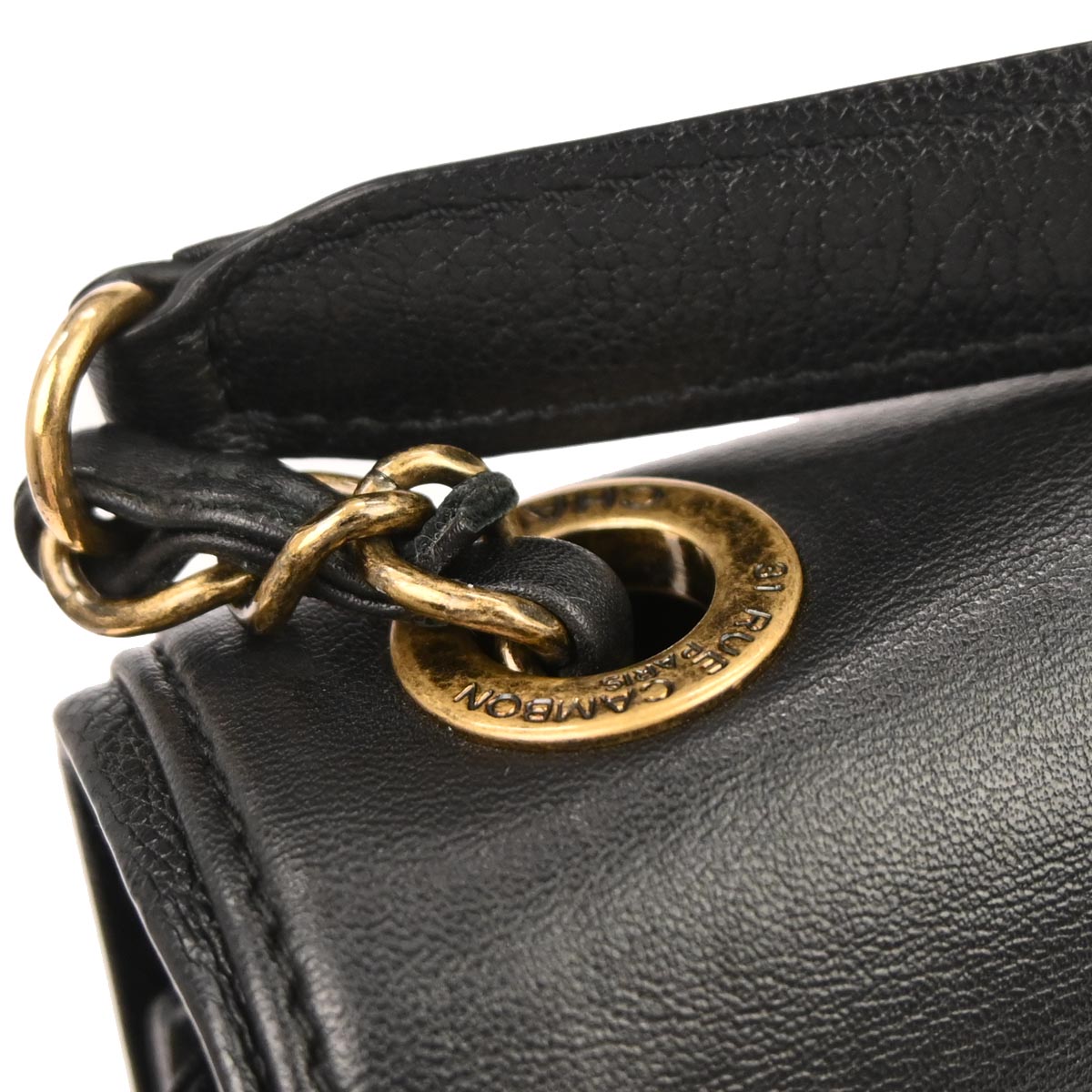 Chanel 2017-2018 Black Calfskin Coco Curve 2way Shoulder Handbag