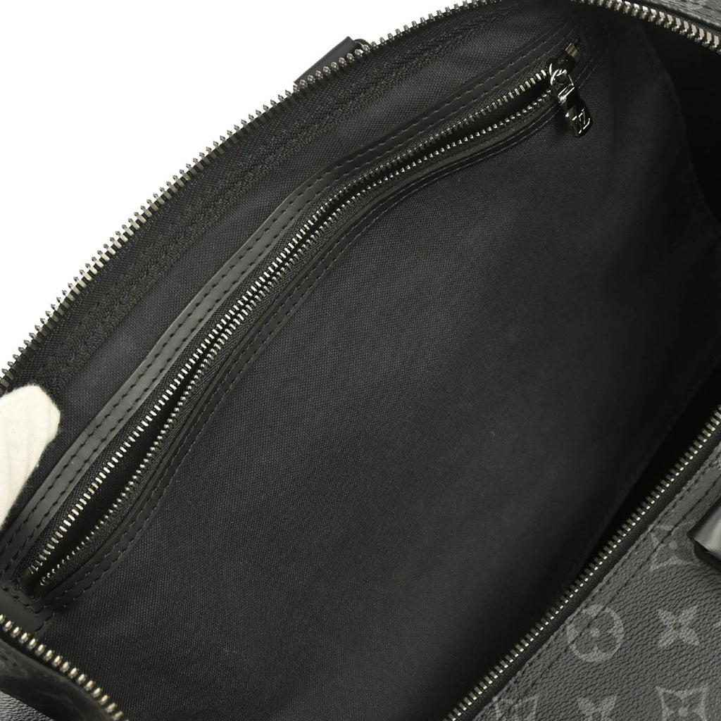 Louis Vuitton Monogram Eclipse Keepall Bandouliere 45 Duffle Bag M40569