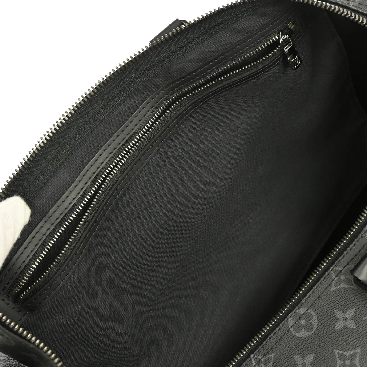 Louis Vuitton Monogram Eclipse Keepall Bandouliere 45 Duffle Bag M40569