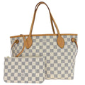 Louis Vuitton Damier Azur Neverfull NM PM Tote Handbag N41362