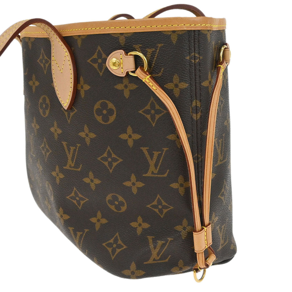 Louis Vuitton Pink Monogram Neverfull NM PM Tote Handbag M41245