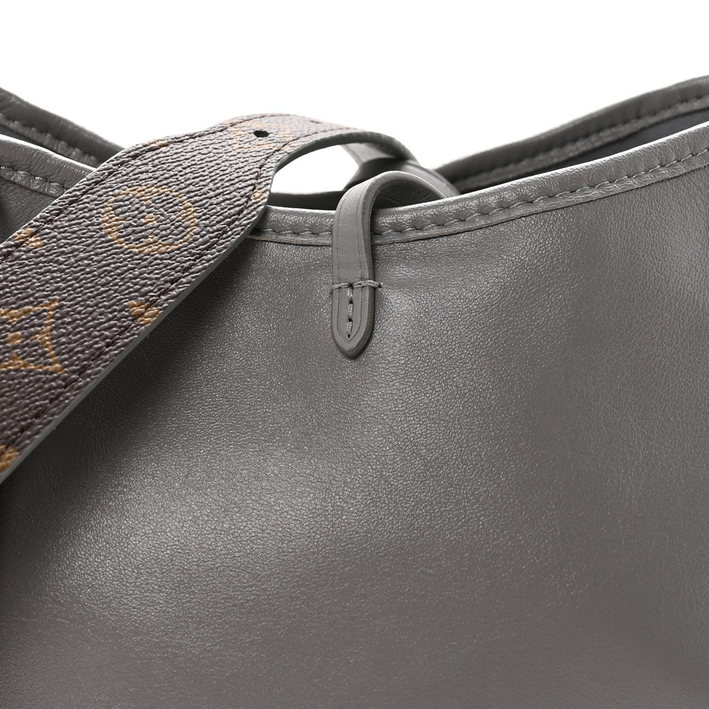 Louis Vuitton Lambskin CarryAll Cargo Vibe PM Trianon Gray