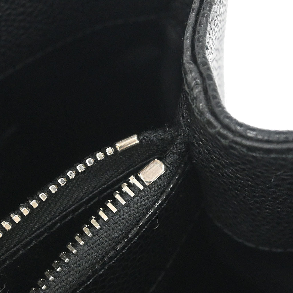 Chanel 2013-2014 Black Caviar Skin Grand Shopping Tote GST Chain Handbag