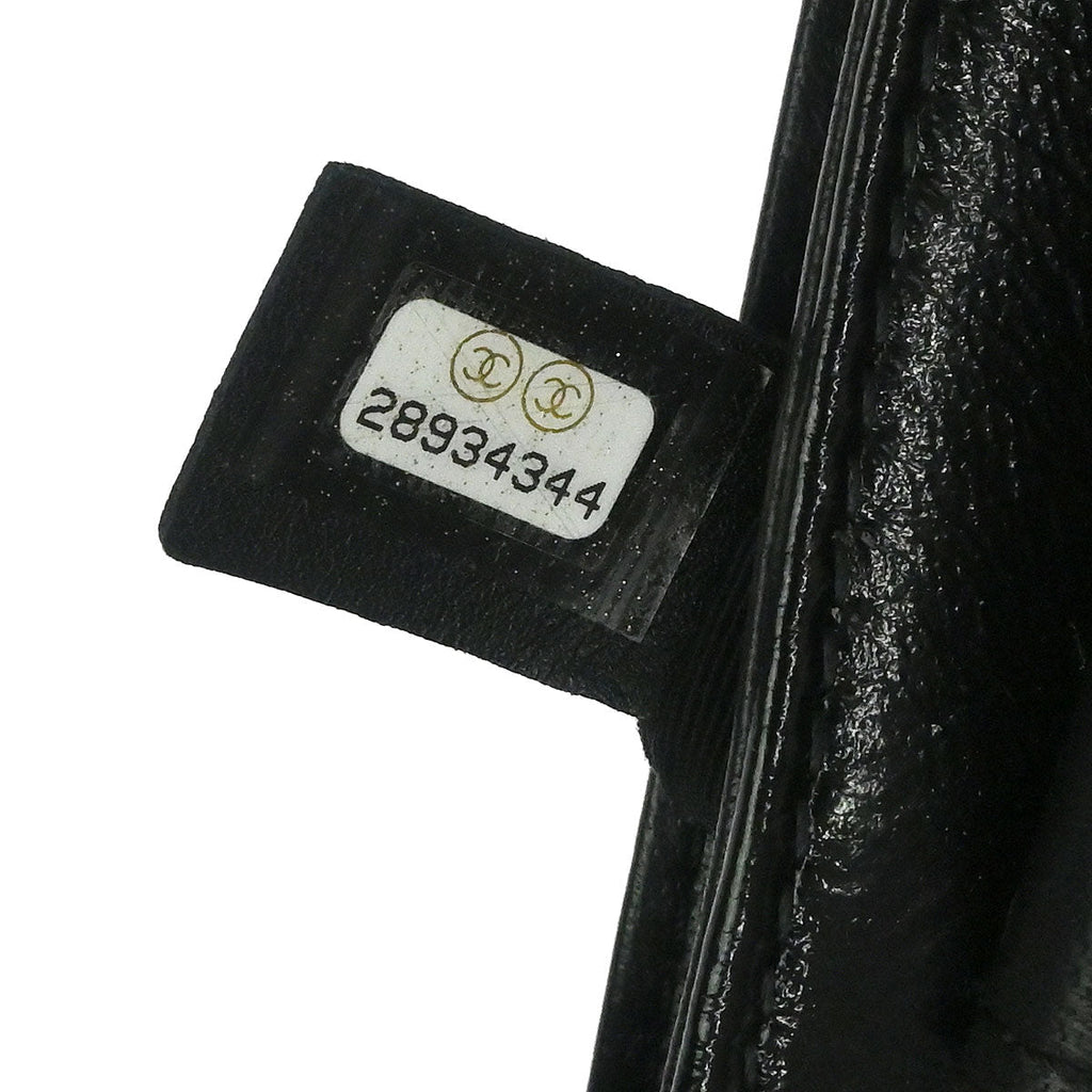 Chanel 2019 Black Calfskin Double Pocket Flap Shoulder Bag