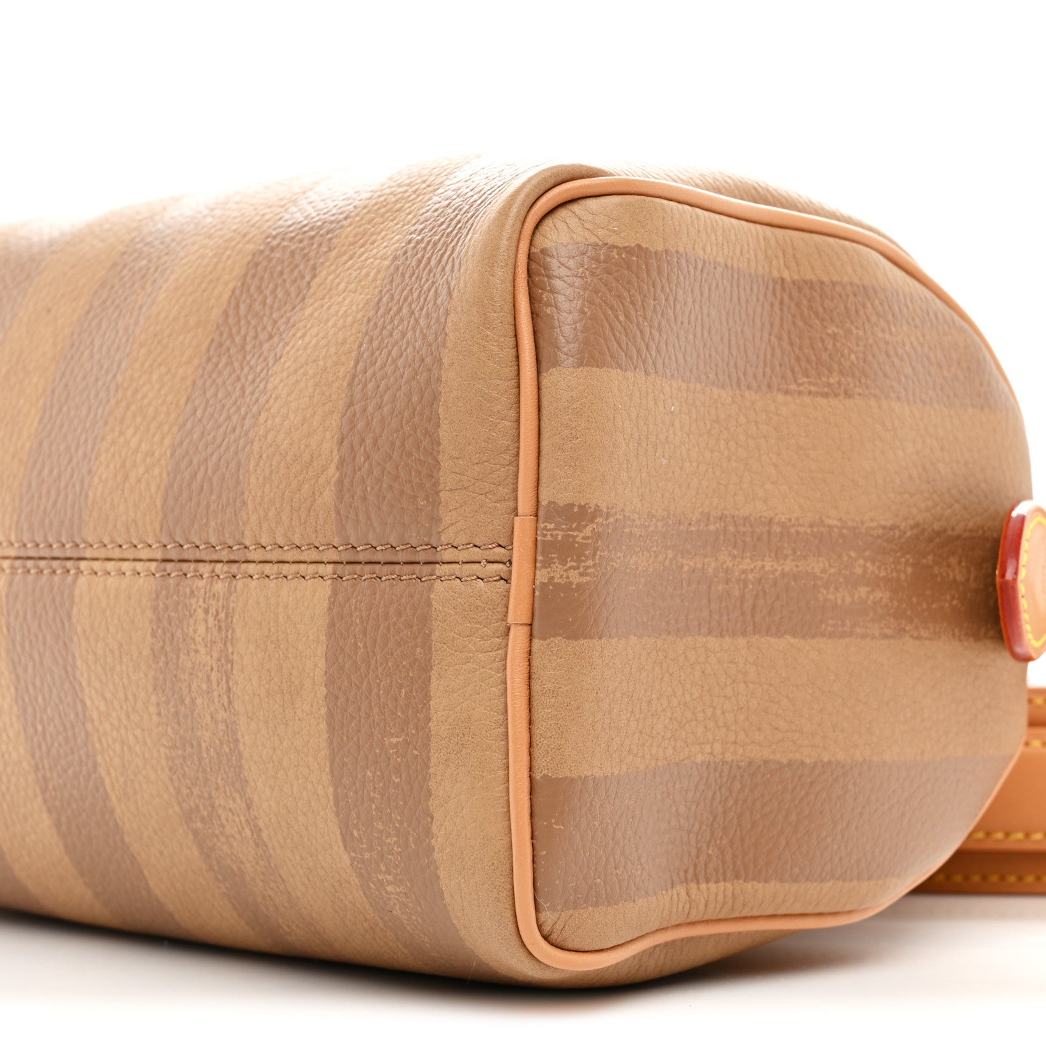 Louis Vuitton Calfskin Washed Stripes Speedy P9 Bandouliere 20 Camel