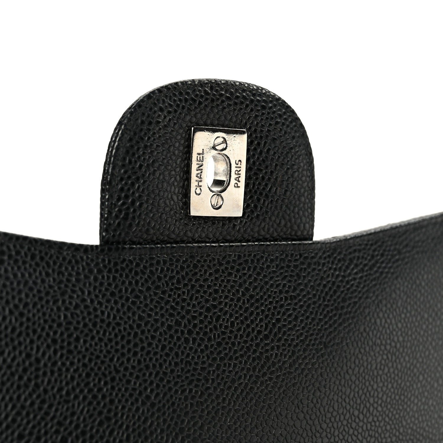 Chanel Caviar Quilted Maxi Double Flap Black