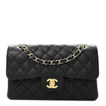 Chanel Caviar Quilted Small Double Flap Black