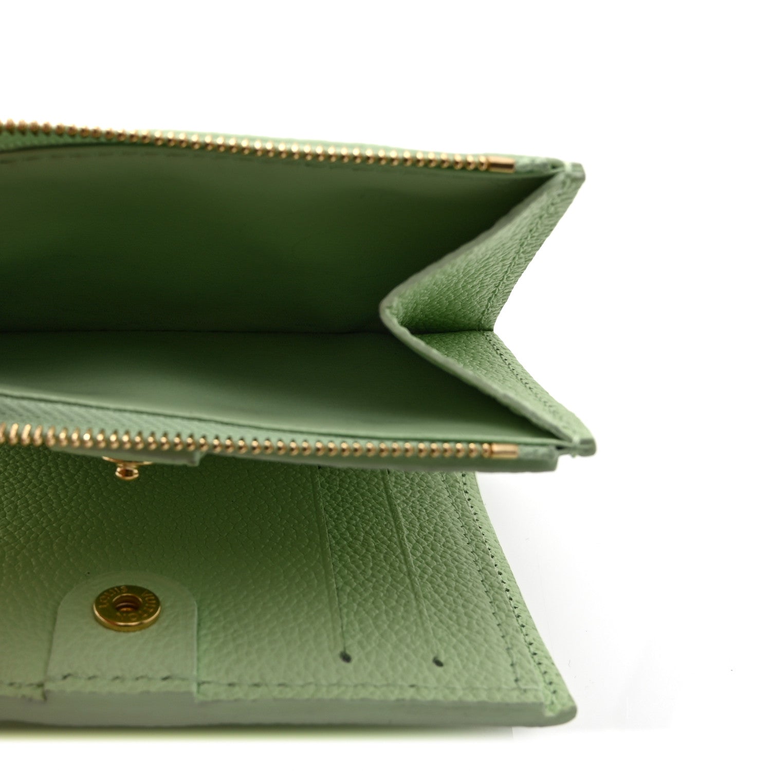 Louis Vuitton X TM Empreinte Monogram Lisa Wallet Green Tea