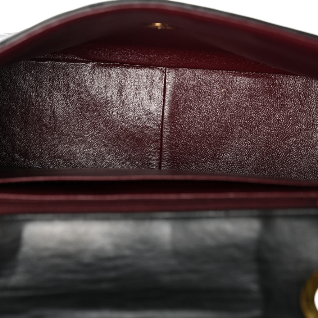 Chanel Lambskin Quilted Medium Single Flap Black