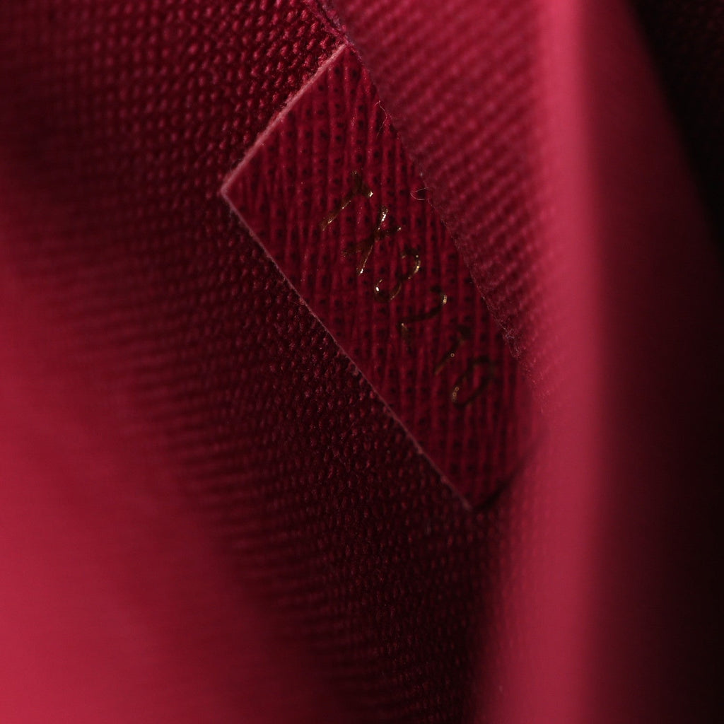 Louis Vuitton Monogram Pochette Felicie Chain Wallet Fuchsia