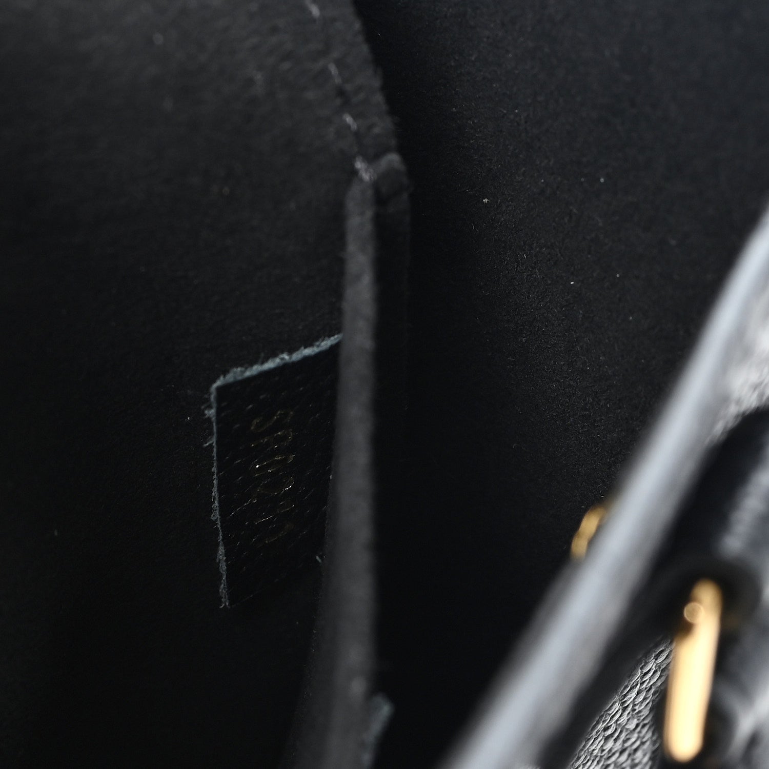 Louis Vuitton Empreinte Monogram Giant Petit Sac Plat Black