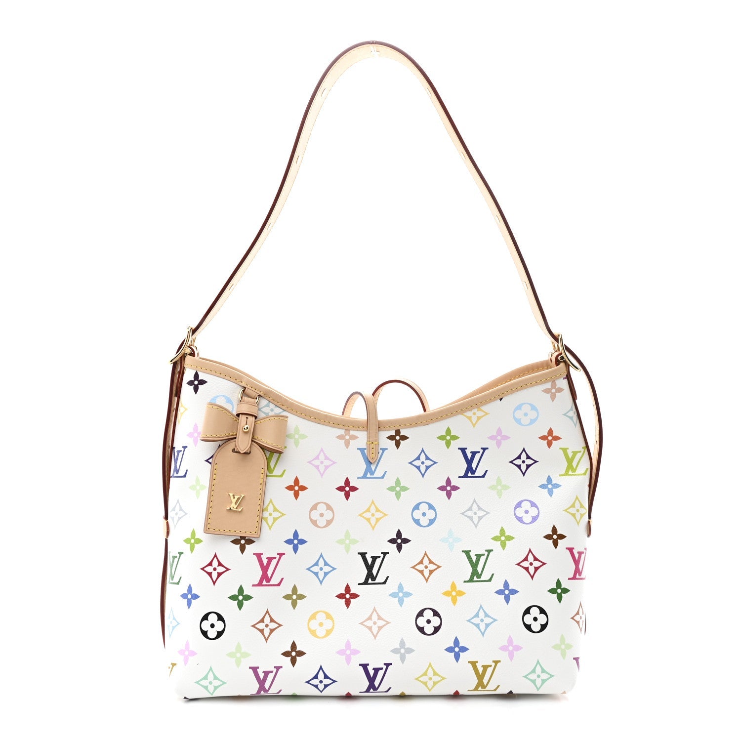 Louis Vuitton LV X TM Monogram Multicolor CarryAll PM White
