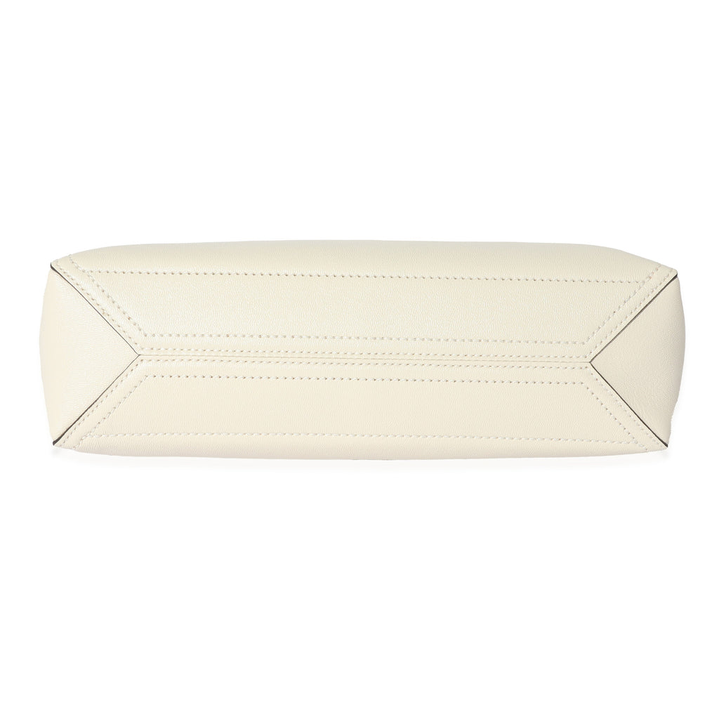 Gucci White Leather New Sakai Small Dahlia Tote